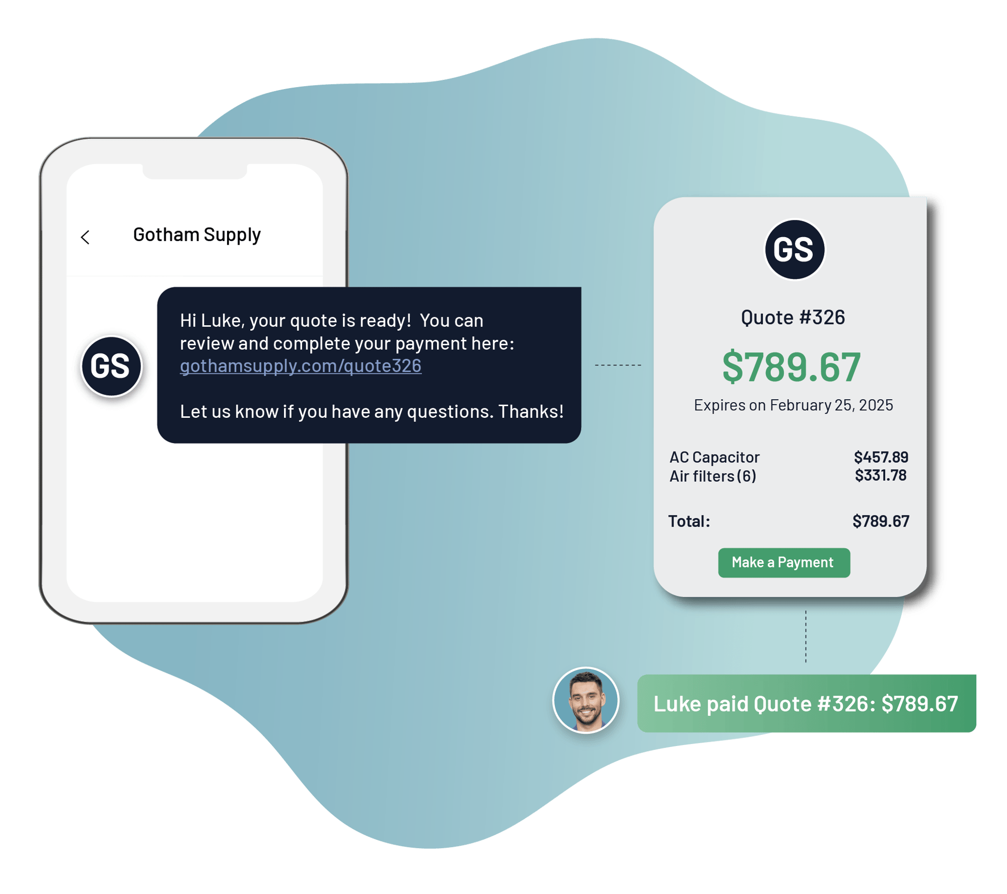 Hero_Payment messaging